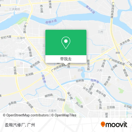 盈顺汽修厂地图