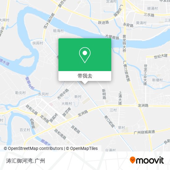 涛汇御河湾地图