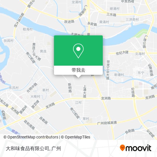 大和味食品有限公司地图