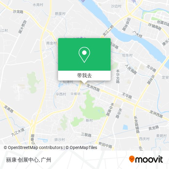 丽康·创展中心地图