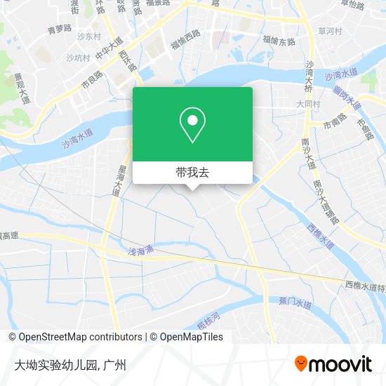 大坳实验幼儿园地图