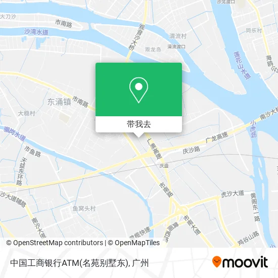 中国工商银行ATM(名苑别墅东)地图