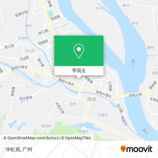 华虹苑地图