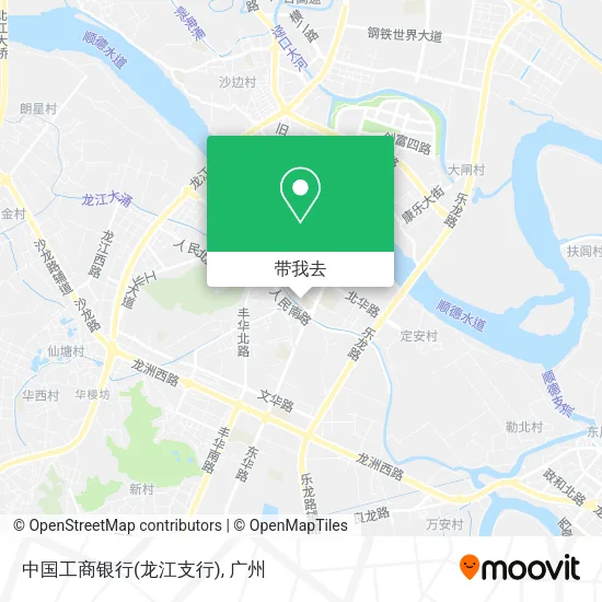 中国工商银行(龙江支行)地图