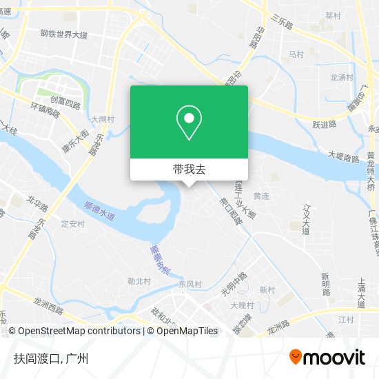 扶闾渡口地图