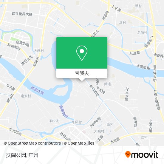 扶闾公园地图