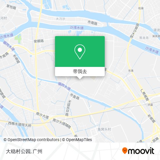 大稳村公园地图