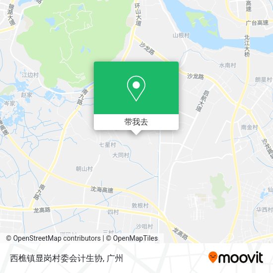 西樵镇显岗村委会计生协地图