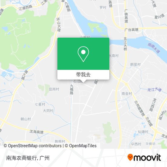 南海农商银行地图