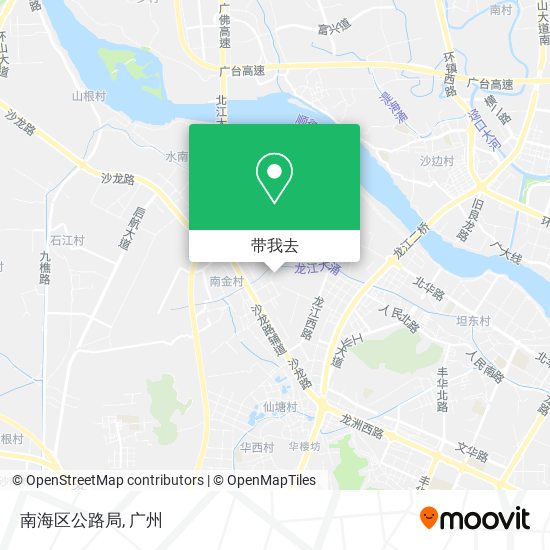 南海区公路局地图