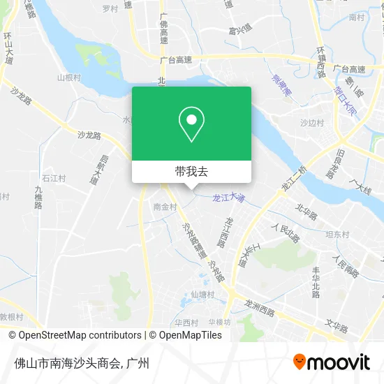 佛山市南海沙头商会地图