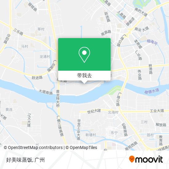 好美味蒸饭地图