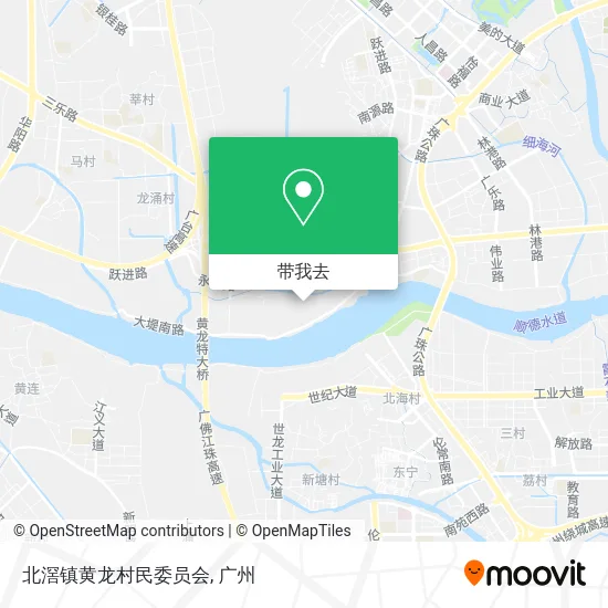 北滘镇黄龙村民委员会地图