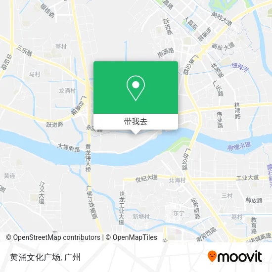 黄涌文化广场地图