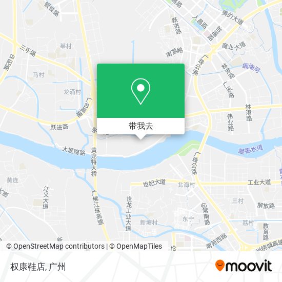 权康鞋店地图