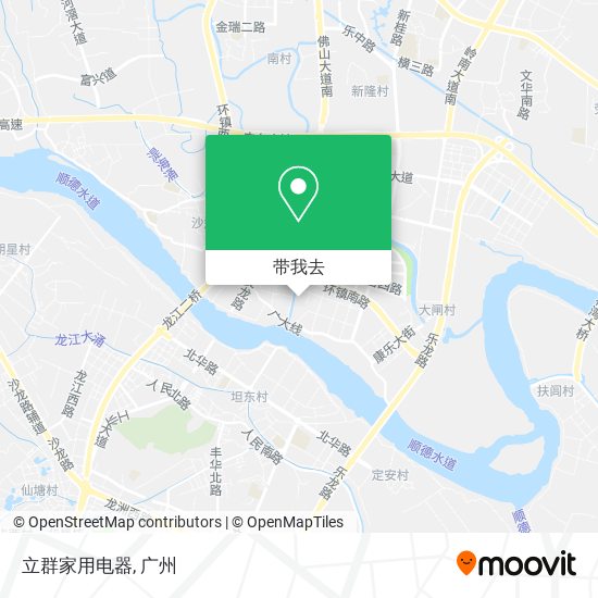 立群家用电器地图
