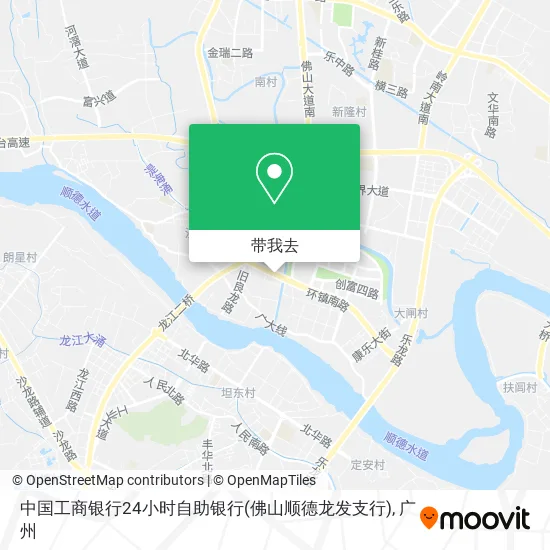 中国工商银行24小时自助银行(佛山顺德龙发支行)地图
