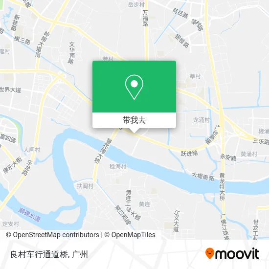 良村车行通道桥地图
