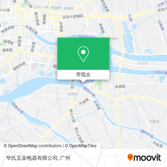 华氏五金电器有限公司地图