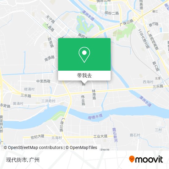 现代街市地图