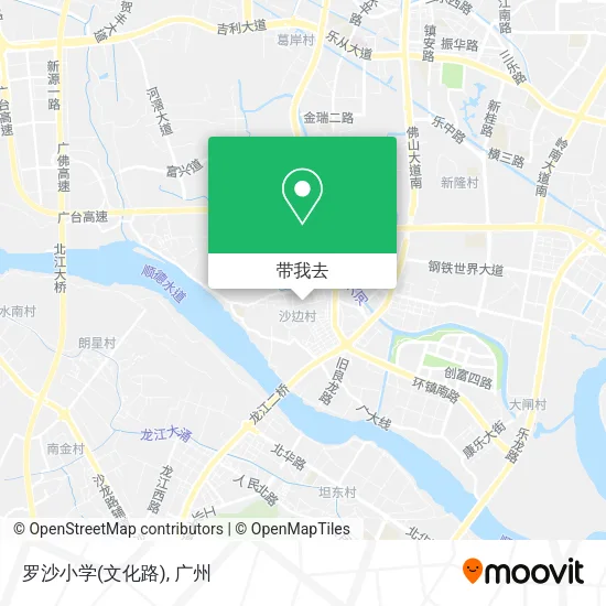 罗沙小学(文化路)地图