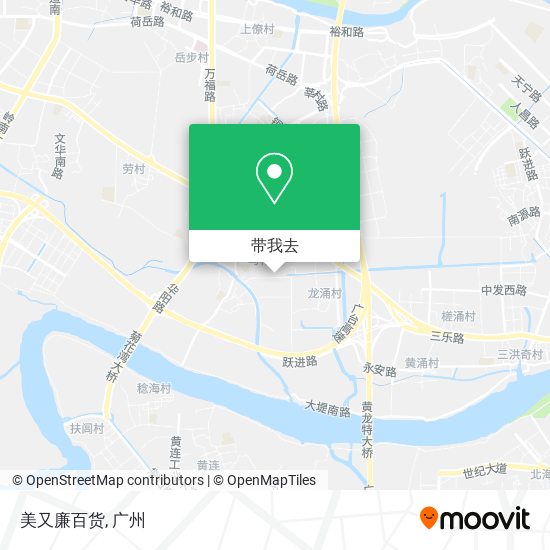 美又廉百货地图
