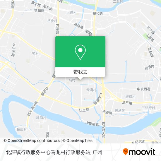 北滘镇行政服务中心马龙村行政服务站地图