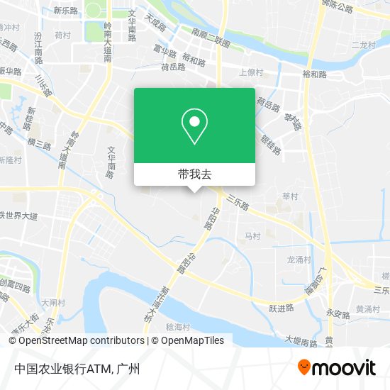 中国农业银行ATM地图