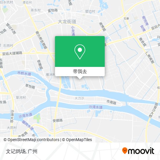 文记鸽场地图