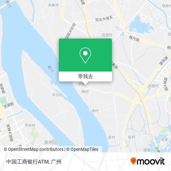 中国工商银行ATM地图