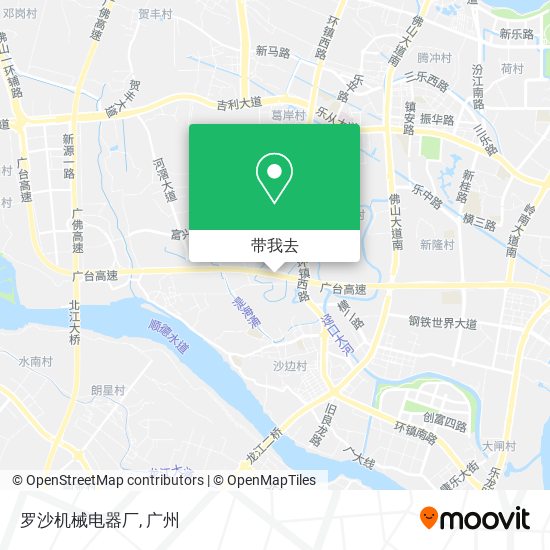 罗沙机械电器厂地图