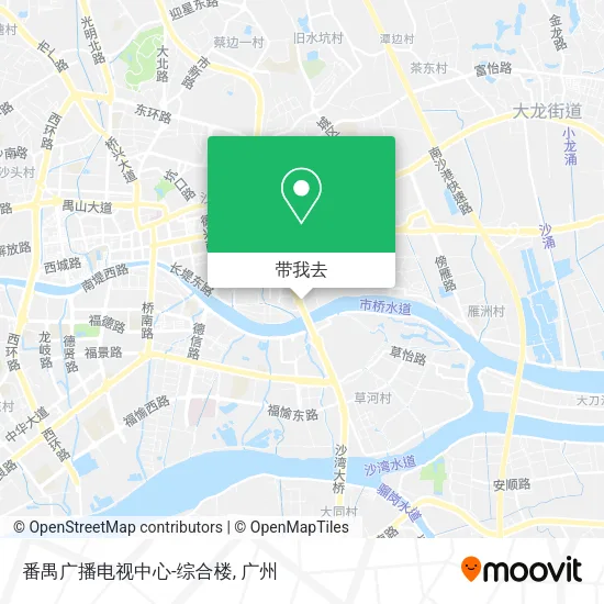 番禺广播电视中心-综合楼地图