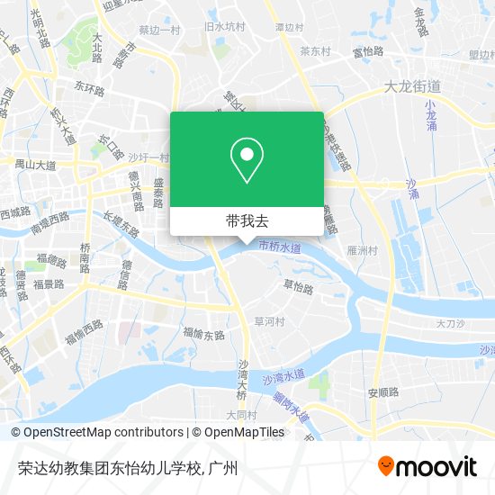 荣达幼教集团东怡幼儿学校地图