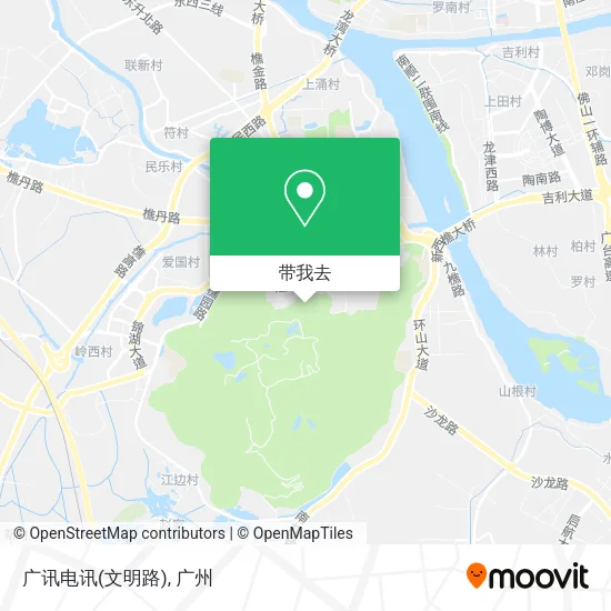 广讯电讯(文明路)地图