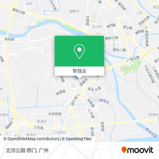北滘公园-西门地图