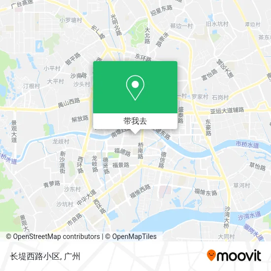 长堤西路小区地图