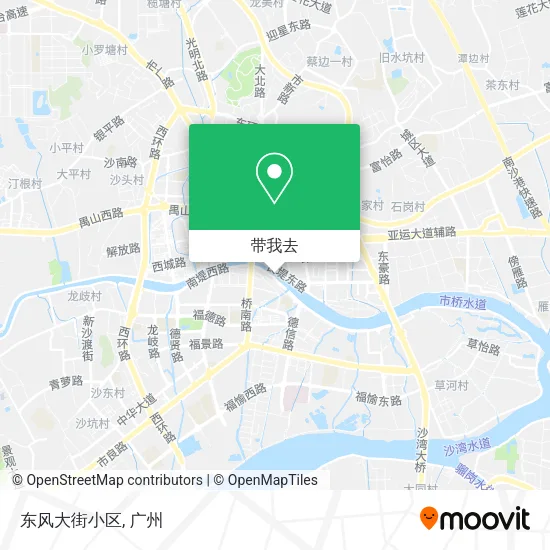 东风大街小区地图