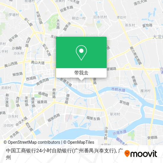 中国工商银行24小时自助银行(广州番禺兴泰支行)地图