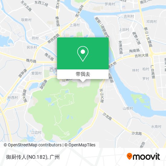御厨传人(NO.182)地图