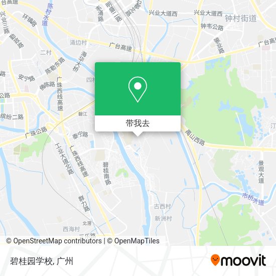 碧桂园学校地图