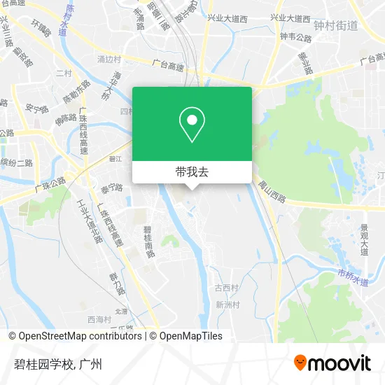 碧桂园学校地图
