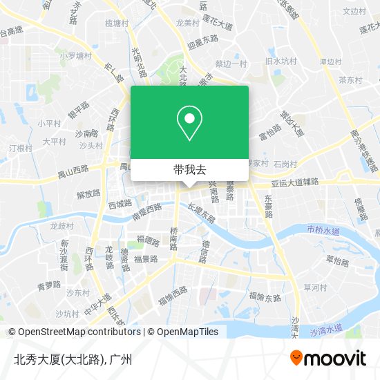 北秀大厦(大北路)地图