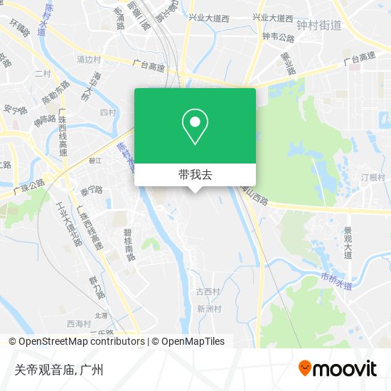 关帝观音庙地图