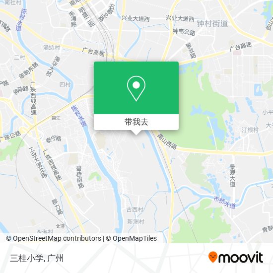 三桂小学地图