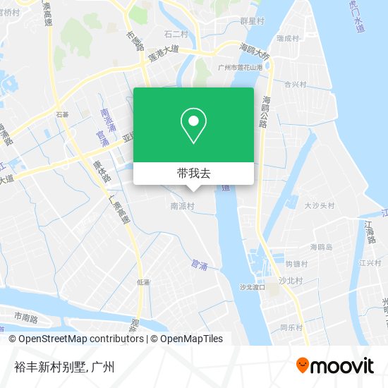 裕丰新村别墅地图