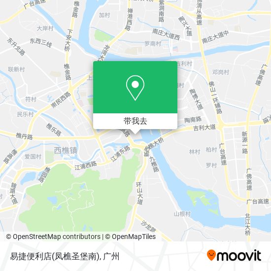 易捷便利店(凤樵圣堡南)地图
