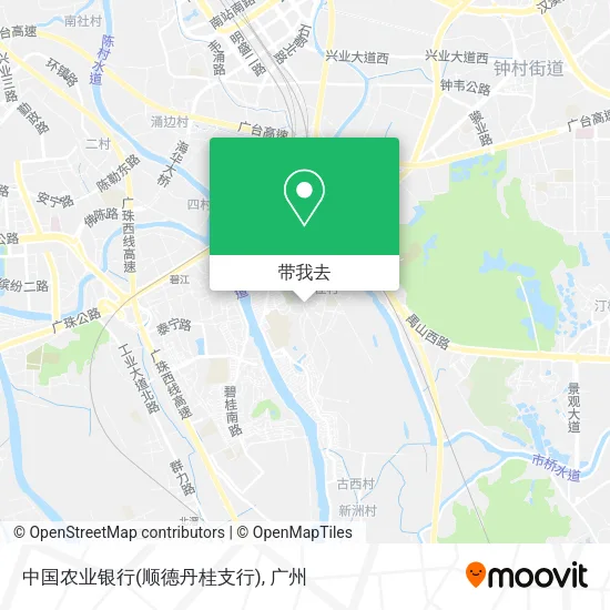 中国农业银行(顺德丹桂支行)地图