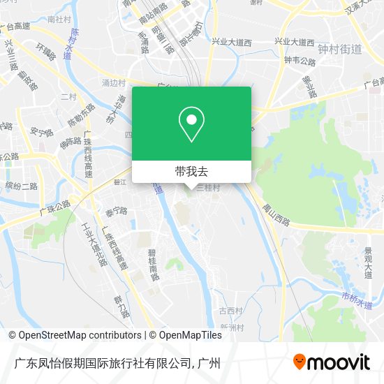 广东凤怡假期国际旅行社有限公司地图