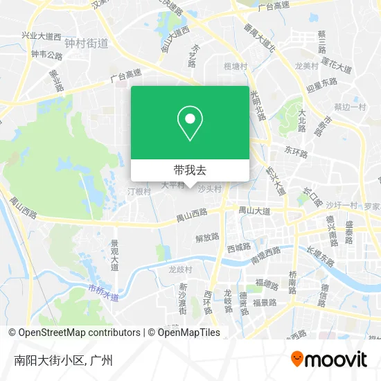 南阳大街小区地图