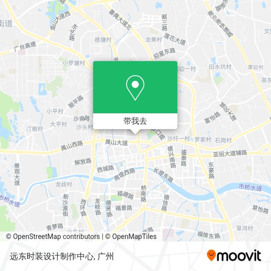 远东时装设计制作中心地图